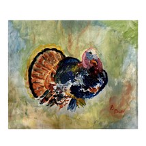 Betsy Drake Colorful Turkey Throw - £51.43 GBP