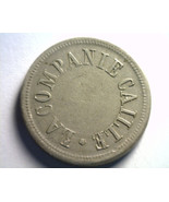 LA COMPANIE CAILLE (WINDSOR ONTARIO CANADA) TOKEN WHITE METAL 21MM 99c SHIP - £7.08 GBP