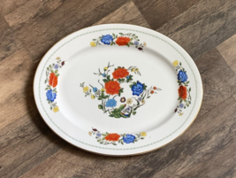 Aynsley Famille Rose Oval Platter Bone China Made in England Ching Dynasty Repro - £45.32 GBP