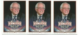 Bernie Sanders (Senator)-3 Card Lot 2016 Decision Cards #2 - £7.52 GBP