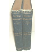 HARDcover book (2 volumes) American Statesmen: &quot;George Washington&quot; 1889 - $25.00