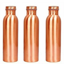 Kupfer-Wasserflasche, 100 % Kupfer, für ayurvedische Gesundheitsvorteile,... - £36.29 GBP