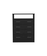 Four Drawer Dresser Wuju, Bedroom, Black - $686.57 CAD