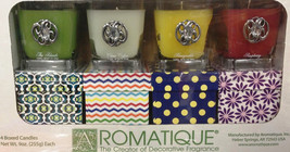 Candles 4 Pack Decorative Individualy Packaged - £35.69 GBP