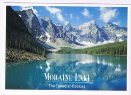 Postcard Moraine Lake Valley Of The Ten Peaks Canadian Rockies Alberta - £2.32 GBP
