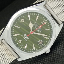 Refurbished Citizen Auto 8200 Japan Mens Date Watch + 1 Strap a314158-1 - $23.00