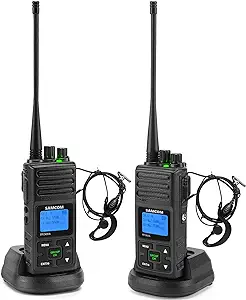 Fpcn30A Two Way Radio Long Range Rechargeable,5W High Power Uhf Programm... - $277.99