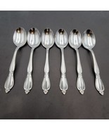 Set 6 Oneida Community CHATELAINE Glossy Stainless Flatware 6 3/4&quot; Soup ... - £17.77 GBP