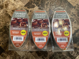 Yankee Candle Pecan Pie Bites Wax Melts 3 Packs6Count / 2.6 oz Each - £14.21 GBP