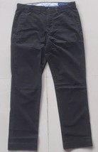 Polo Ralph Lauren Chino Pants Mens 40x30 Black Stretch Straight Fit Cott... - $38.80
