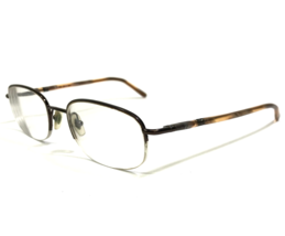 Ray-Ban Eyeglasses Frames RB6089 2511 Brown Oval Tortoise Half Rim 51-19... - £25.68 GBP