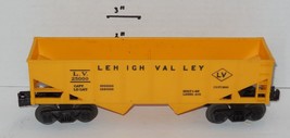 Lionel O Scale 25000 Yellow Lehigh Valley Hopper Locomotive Train Boxcar - £19.37 GBP