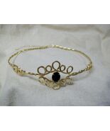 Fancy Medieval Circlet Crown Headpiece Renaissance Maiden Royal Princess... - $22.04 CAD