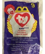 McDonalds Happy Meal Toy Animal BONES THE DOG #9 Ty Beanie Baby Sealed 1998 - £3.14 GBP