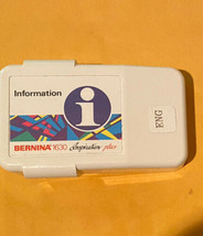 Help Information Key Card for Bernina 1630 Inspiration Plus - £17.13 GBP