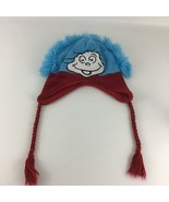 Dr Seuss Thing 1 Peruvian Hat Winter Beanie Adult Cold Weather Gear Tass... - $21.59 CAD