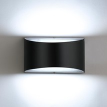 Modern S, Dimmable Wall Lighting Up And Down Wall Mount Light Black Led 14W Wall - £33.19 GBP