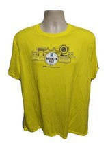 2022 New York Road Runners RBC Brooklyn Half Mens Yellow XL Jersey - £14.98 GBP