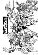 COMICS ART/KHOSMOTIC CONJUNCTION Concept Art  (11X17  Glossy Print) - $548.17 MXN