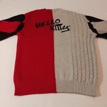 Hello Kitty & Friends Women's Beige & Red Cotton Pullover Sweater Size Small image 12