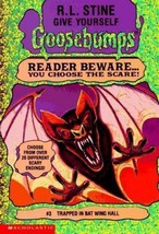 Scholastic Inc &quot;Trapped in Bat Wing Hall -Goosebumps&quot; by R.L. Stine 1995... - $94.79 MXN