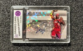 Lebron James Cracked Ice Holographic Autograph Basketball Rookie Card. G... - $8.00