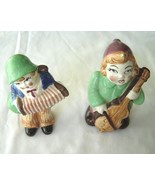 Vintage Boy and Girl Musicians Ceramic Figures Occupied Japan - £19.97 GBP