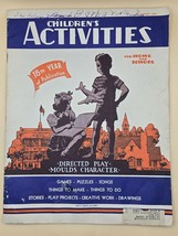 Children&#39;s Activities for Home and School Jan 1952 - 18th yr. - Games-Puzzles - £10.49 GBP