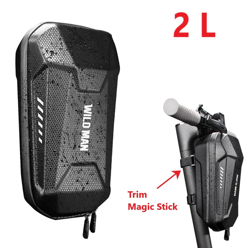 WILD MAN Universal Electric Scooter Bag Headstock EVA Hard Shell Balance Bicycle - $79.97