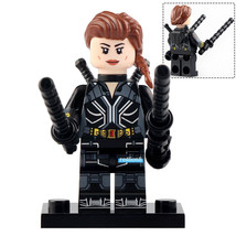 Melina Vostokoff (Black Widow) Marvel Superhero Lego Compatible Minifigu... - £2.38 GBP