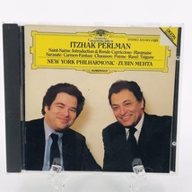 1987 CD Itzhak Perlman - NY Philmarmonic Zubin Mehta - Saint-Saens Saras... - £7.43 GBP