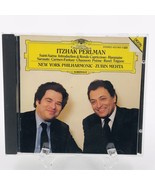 1987 CD Itzhak Perlman - NY Philmarmonic Zubin Mehta - Saint-Saens Saras... - £7.57 GBP