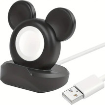 WDW Disney Silicone Black Charger Stand for iWatch Apple Watch Brand New - $14.99