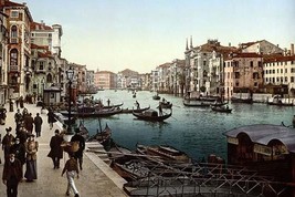 The Grand Canal, view II, Venice, Italy - Art Print - £17.57 GBP+