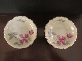 2 Small Bowls Rosenthal China Dinnerware Pompadour Form Beatrice Pattern - £15.84 GBP