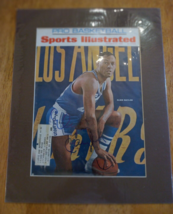 Elgin Baylor Signed Matted Sports Illustrated Magazine Cover Lakers COA - £120.32 GBP