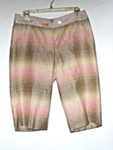 Matthew Williamson Pastel  Cropped Pants US size 8 UK size 12 - £78.24 GBP