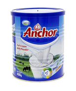Anchor Dry Full Cream Milk Powder 2.5KG X 2 Full Nutrition Morning Drink... - $240.51 CAD