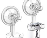 Suction Cup Hooks, 2 Pack Shower Razor Holder Removable &amp; Reusable Sucti... - $18.99