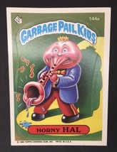 1986 Topps Garbage Pail Kids Series 4 Horny Hal 144a - £3.85 GBP