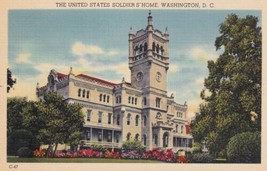 United States Soldiers&#39; Home Washington D. C. Postcard Scott Building A03 - £2.38 GBP