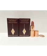 2 CHARLOTTE TILBURY Matte Revolution Lipstick PILLOW TALK 0.03oz Travel ... - £22.02 GBP