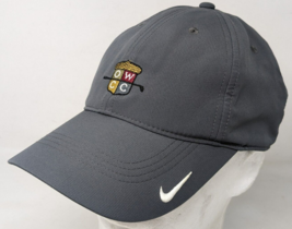 Nike Swoosh Dri Fit Old Warson Country Club OWCC St Louis Baseball Cap G... - £19.37 GBP