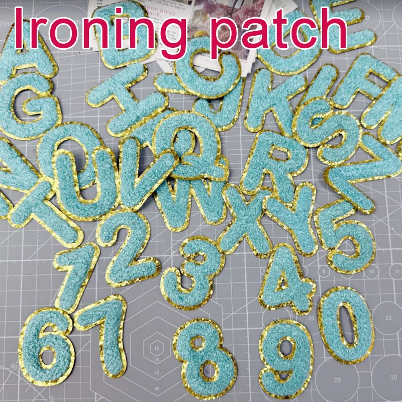 A-Z Letter Ironing Patch for Clothes and Bag Embroidery Appliques Towel ... - $1.06 CAD