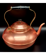 Vintage Tea Kettle Copper  Bakelite Handles - $35.00