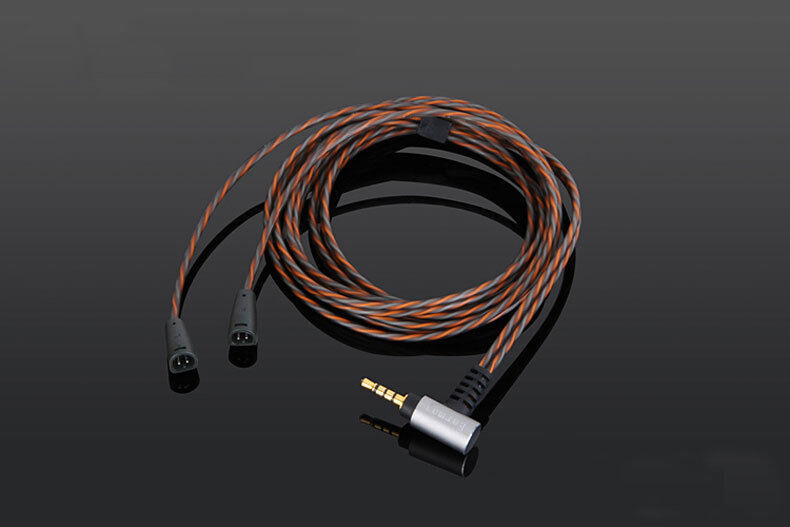 2.5mm OCC balanced Audio Cable For Sennheiser IE8 IE80 IE8i IE80S headphones