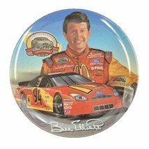 Bill Elliott 25th Silver Anniversary McDonald&#39;s Plastic Plate 1976-2000 - £6.77 GBP