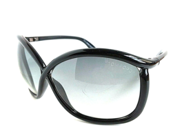 Tom Ford TF 201 Charlie 64mm Black Oversized Women&#39;s Sunglasses Italy T1 - £127.51 GBP