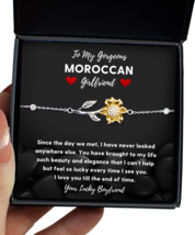 Bracelet Present For Moroccan Girlfriend - Jewelry Sunflower Bracelet  - £40.97 GBP