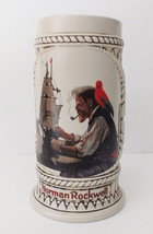 Vintage Norman Rockwell Collectors Stein Mug &quot;The Captain and First Mate&quot; - £5.35 GBP